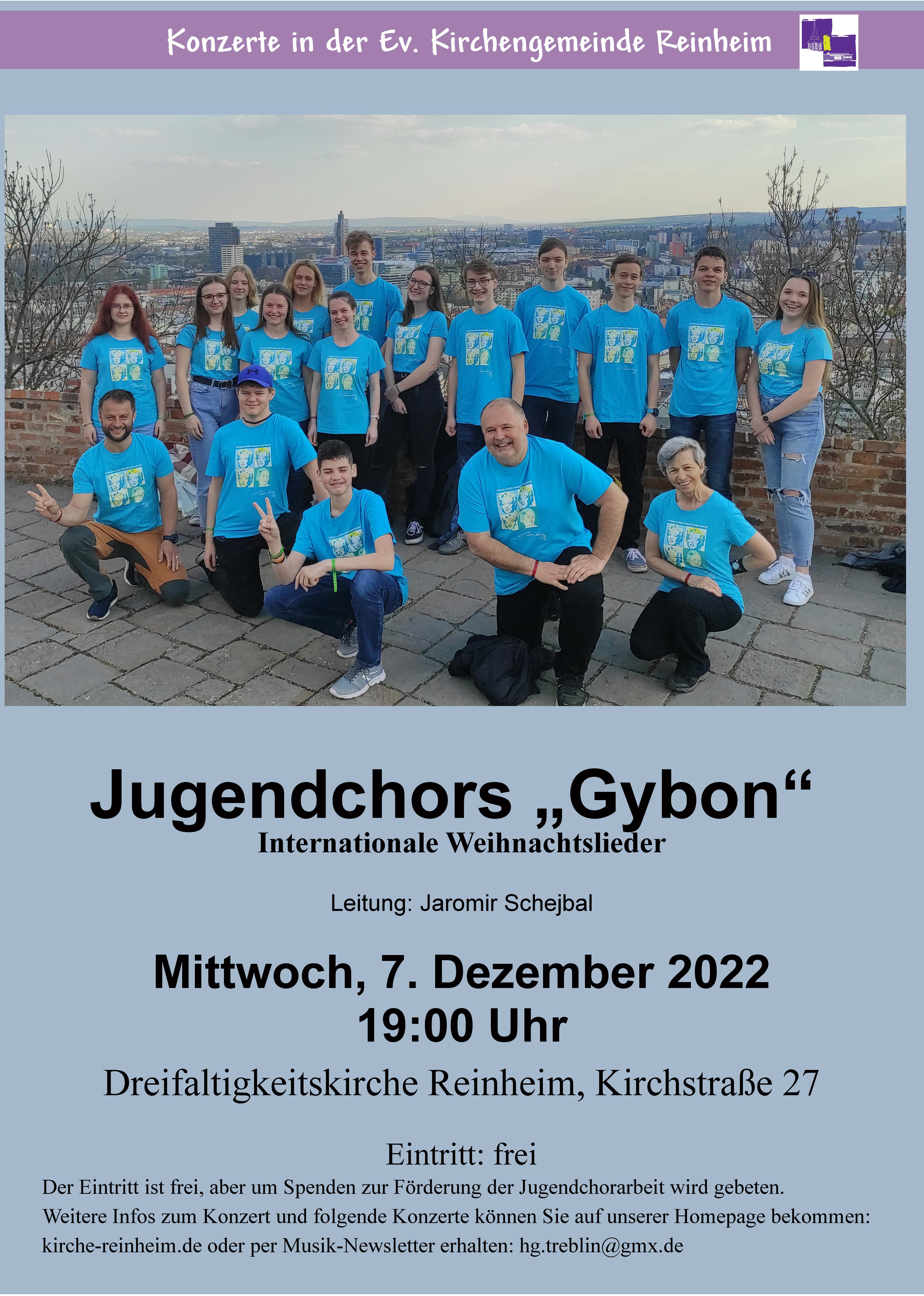 Plakat Konzert Gybon 2022