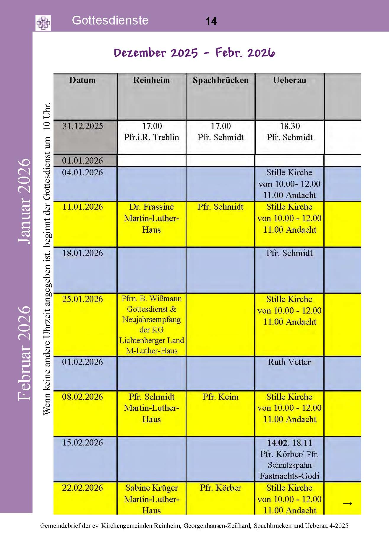 Gemeindebrief 4  2025   online Seite 14
